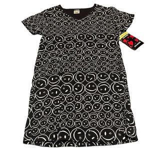 JOE BOXER sleep shirt, black print